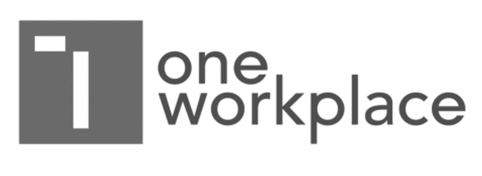 One Workplace Logo in Grayscale